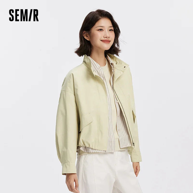Veste Col Montant
