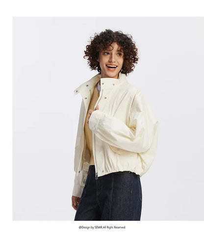 Veste Col Montant