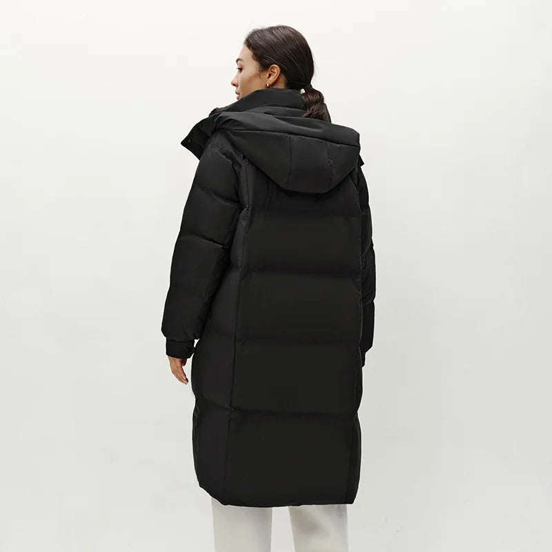 Manteau à capuche manches Raglan