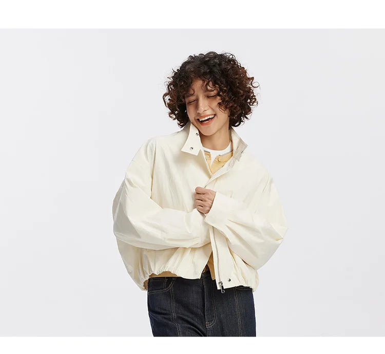Veste Col Montant