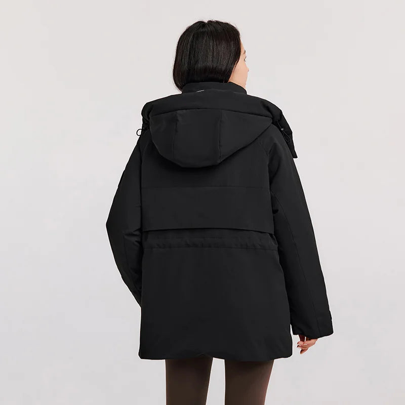 Doudoune mi-longue imperméable