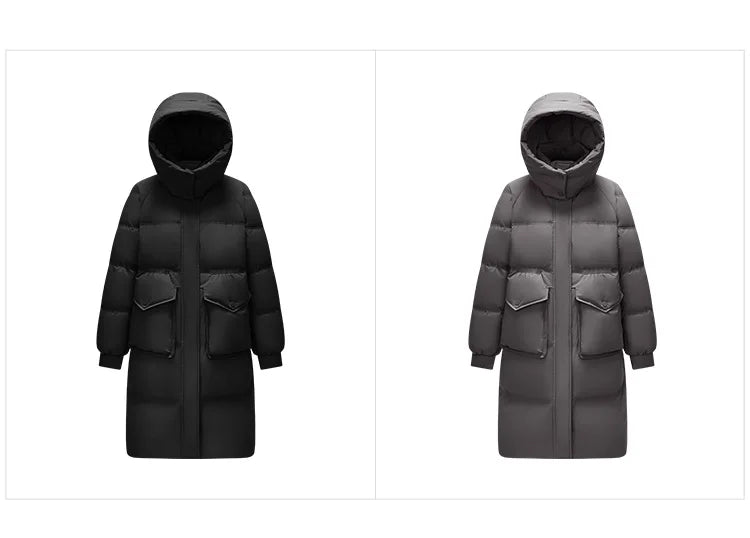 Manteau à capuche manches Raglan
