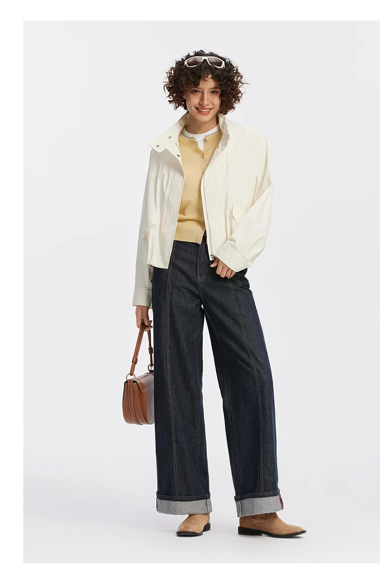Veste Col Montant
