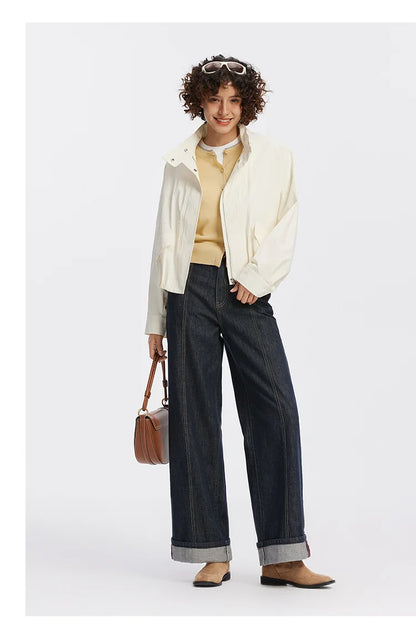Veste Col Montant