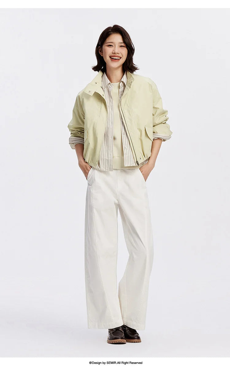 Veste Col Montant