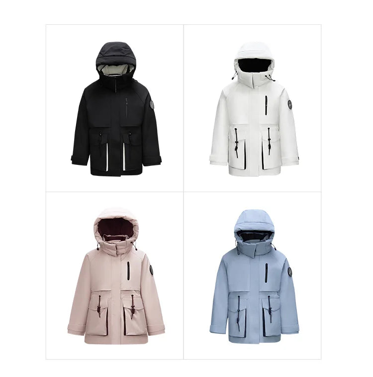 Doudoune mi-longue imperméable