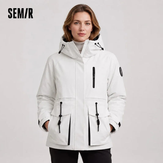 Doudoune mi-longue imperméable