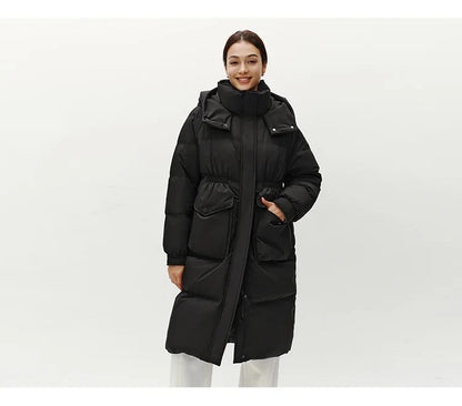 Manteau à capuche manches Raglan