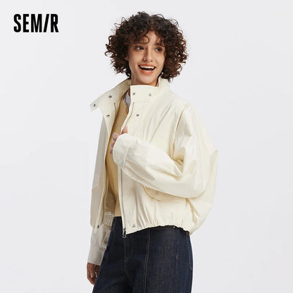 Veste Col Montant