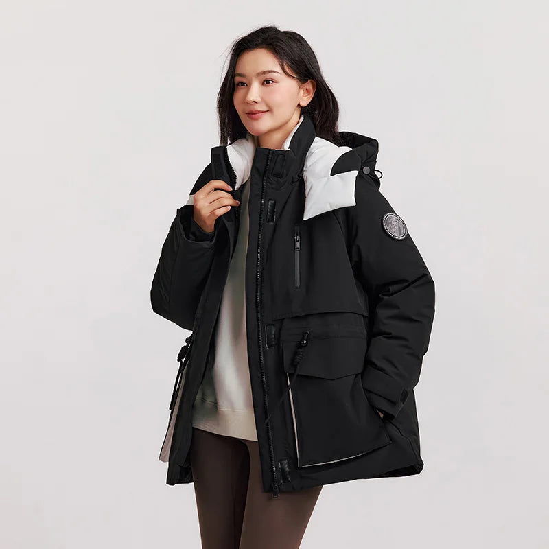 Doudoune mi-longue imperméable