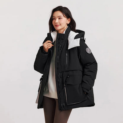 Doudoune mi-longue imperméable