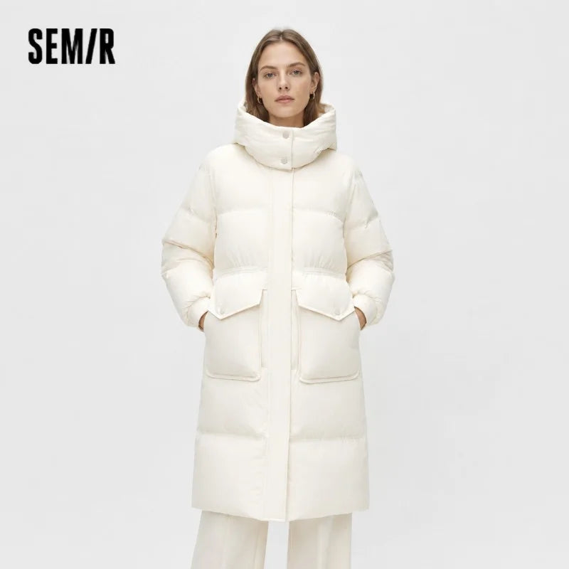 Manteau à capuche manches Raglan